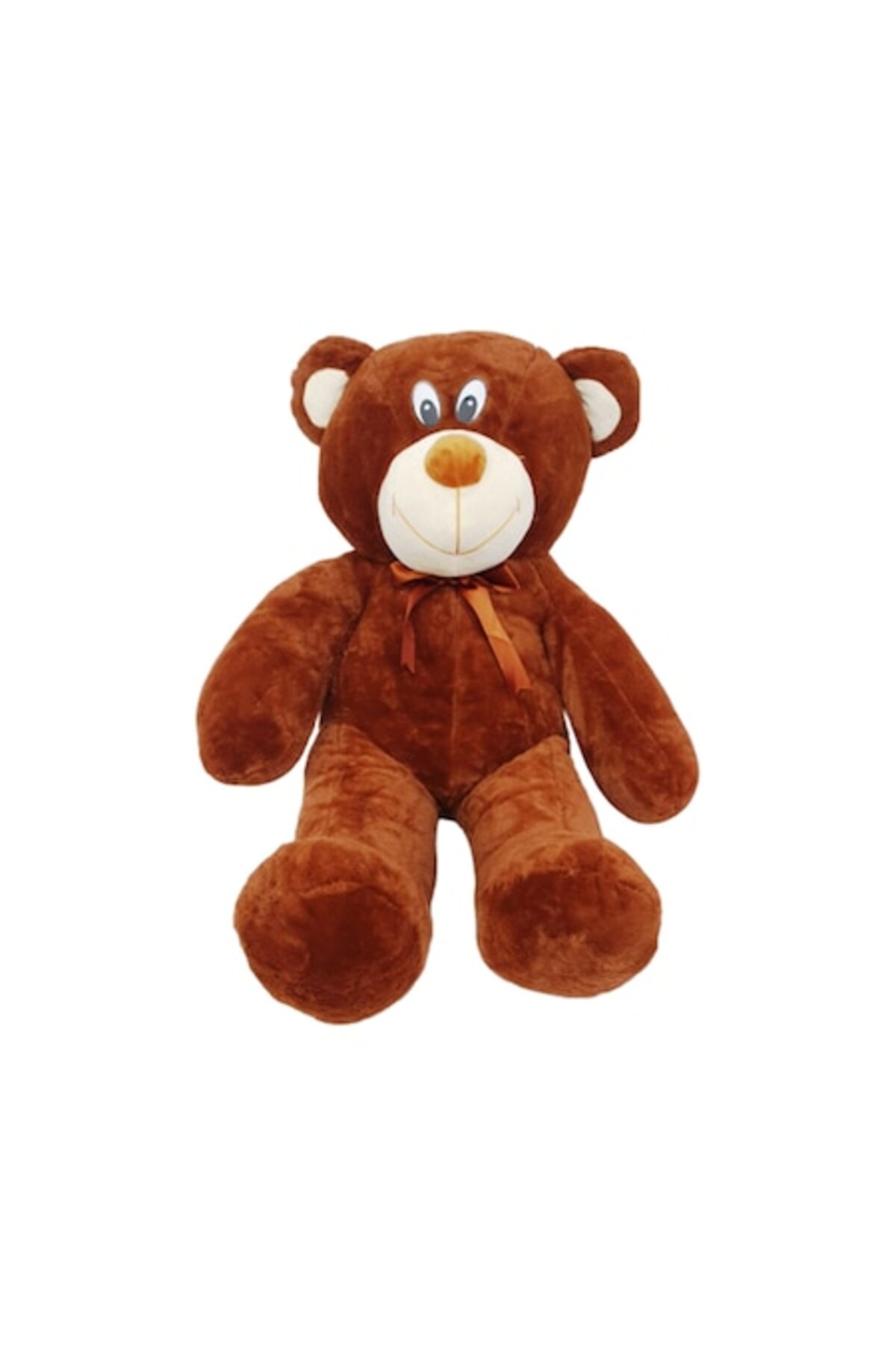 Ursulet De Plus Maro cu funda 80-100 cm