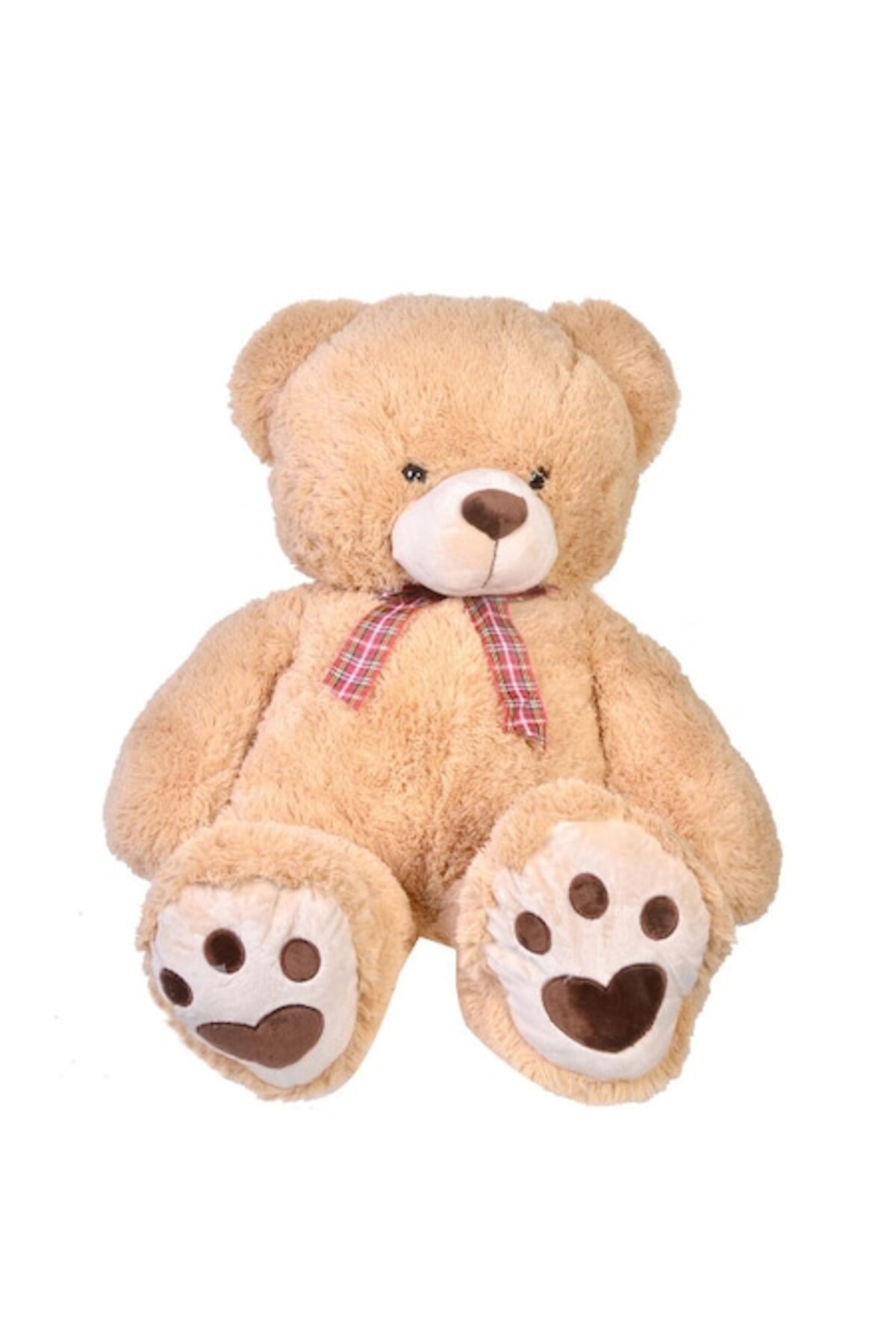 Ursulet De Plus Cu Papion Pentru Copii, Maro, 80-100 cm