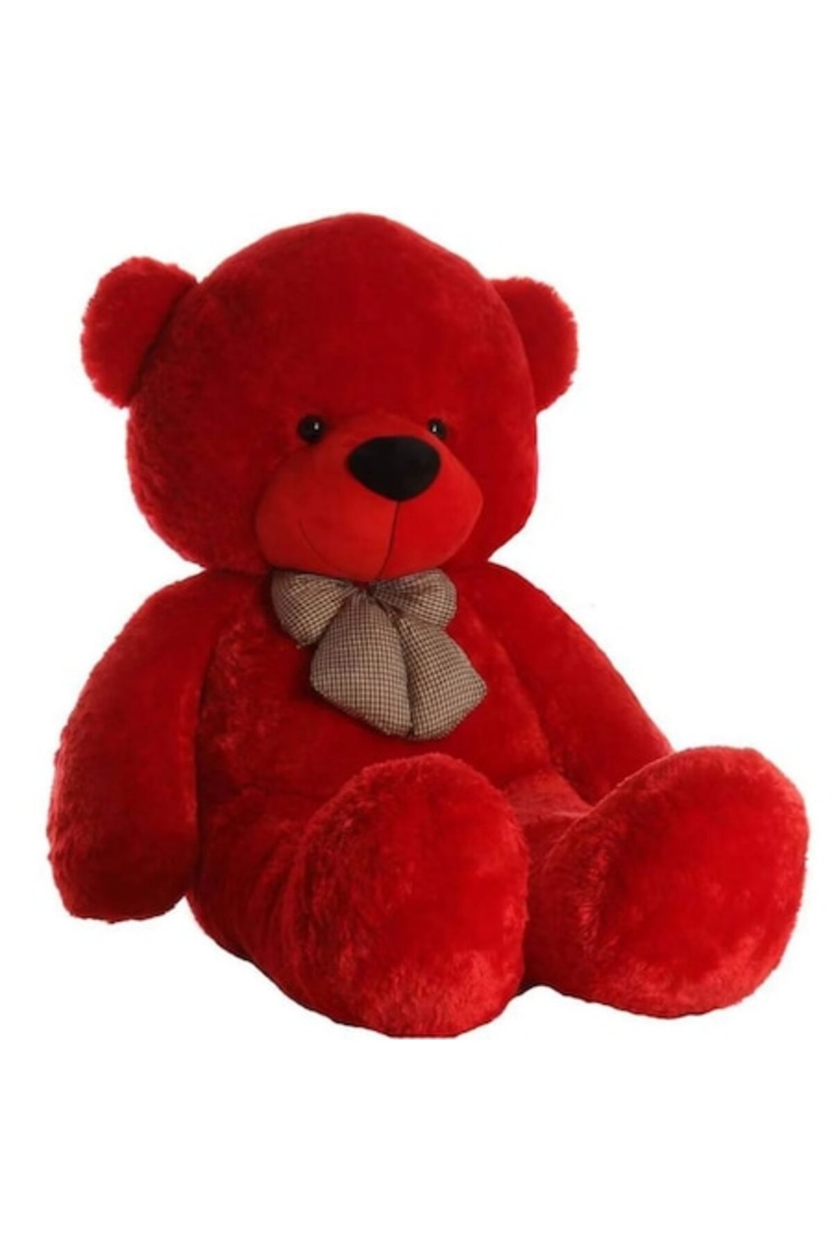 Ursulet De Plus Mare 80-100 cm, rosu